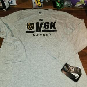NEW w/ Tags Fanatics NHL Long Sleeve Las Vegas Golden Knights Shirt size L